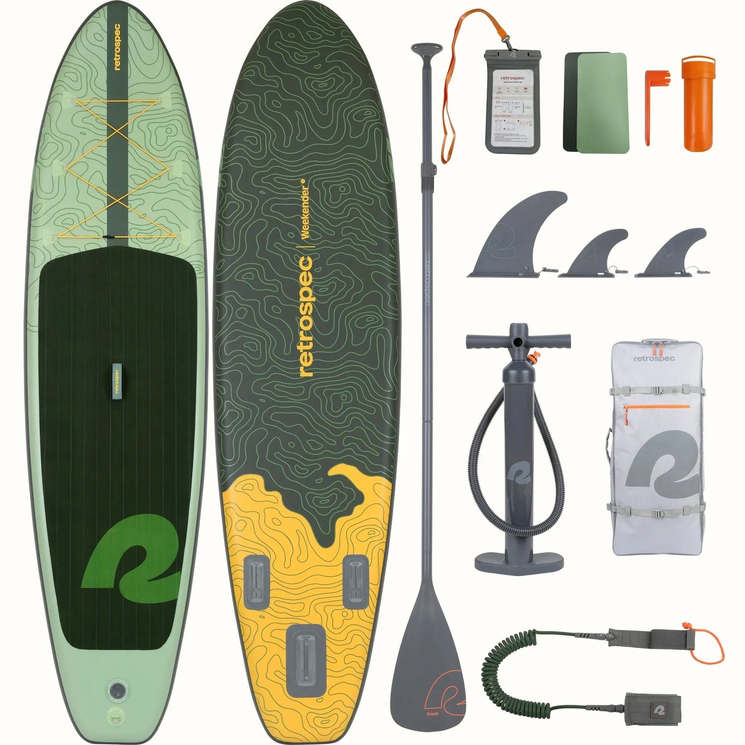 NEW Retrospec Weekender 2.0 iSUP Kit 10'6