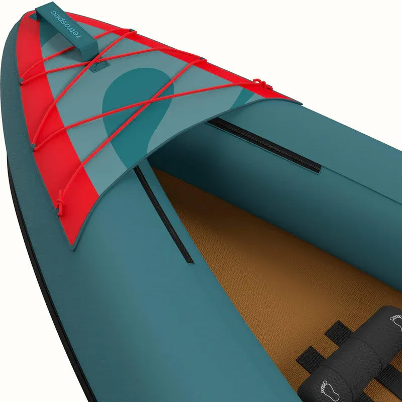 NEW Retrospec Coaster Tandem Inflatable Kayak 12'