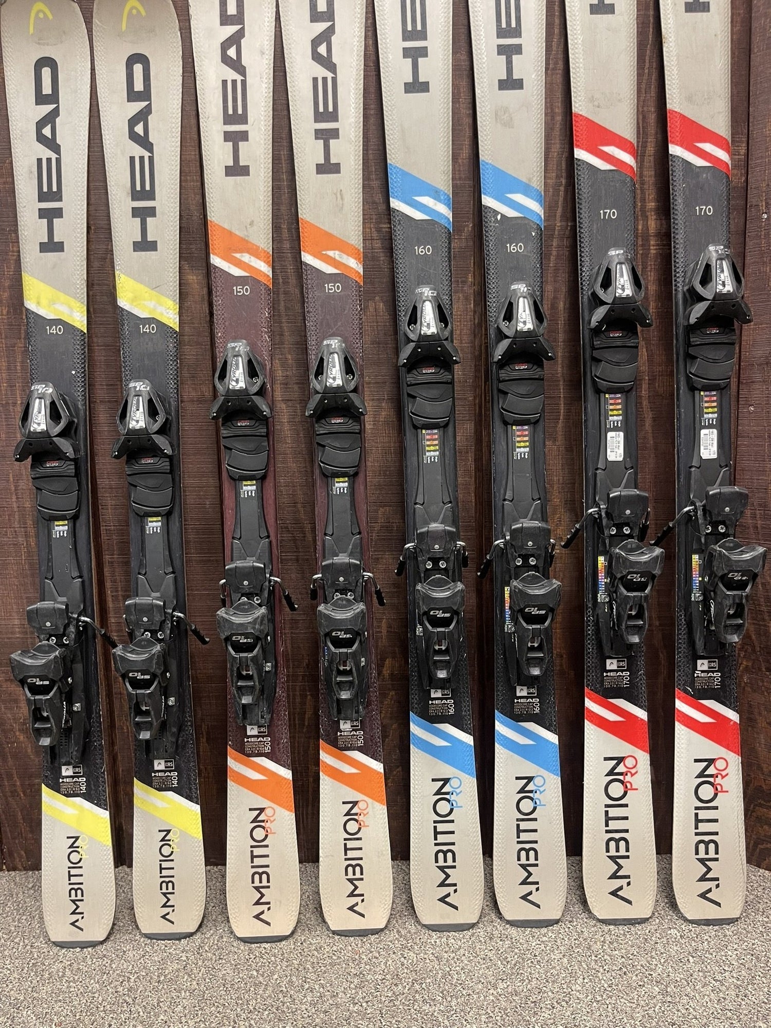 2022 Head Ambition Pro Skis + SP 10 GripWalk Bindings - FINAL SALE NO RETURNS
