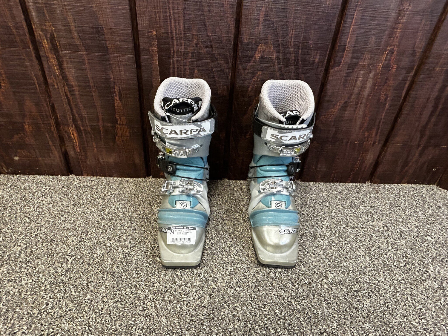 Scarpa T2 ECO Dual Density Telemark Ski Boots. Size 22