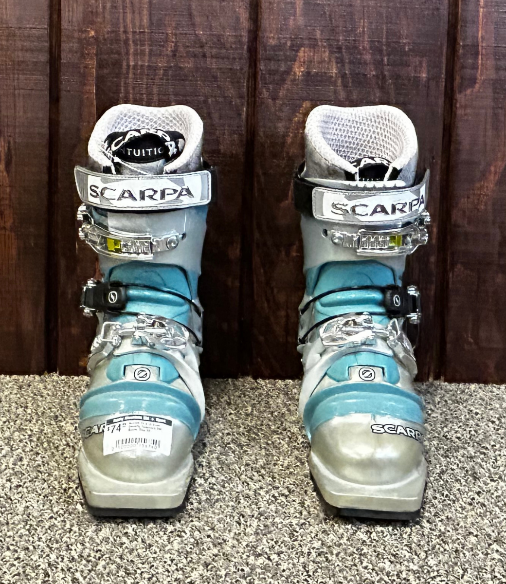 Scarpa T2 ECO Dual Density Telemark Ski Boots. Size 22