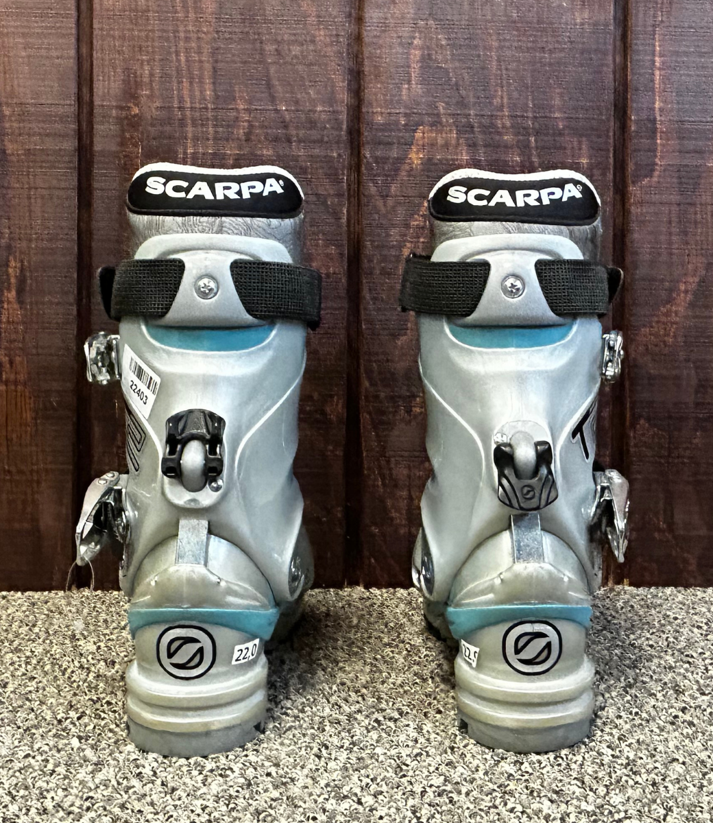 Scarpa T2 ECO Dual Density Telemark Ski Boots. Size 22