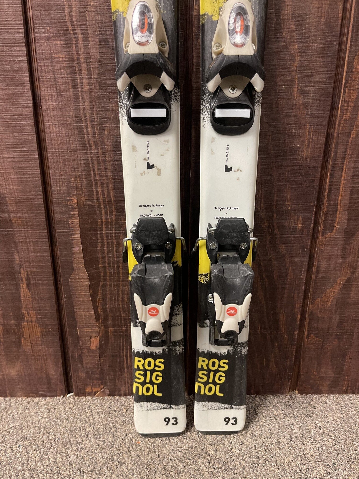 Rossignol ROC Kids Skis + Comp Jr Bindings 93cm