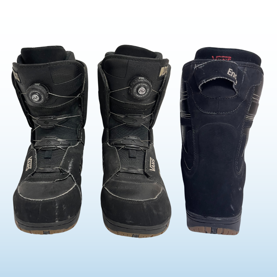 Used Vans Encore Snowboard Boots, Size 9