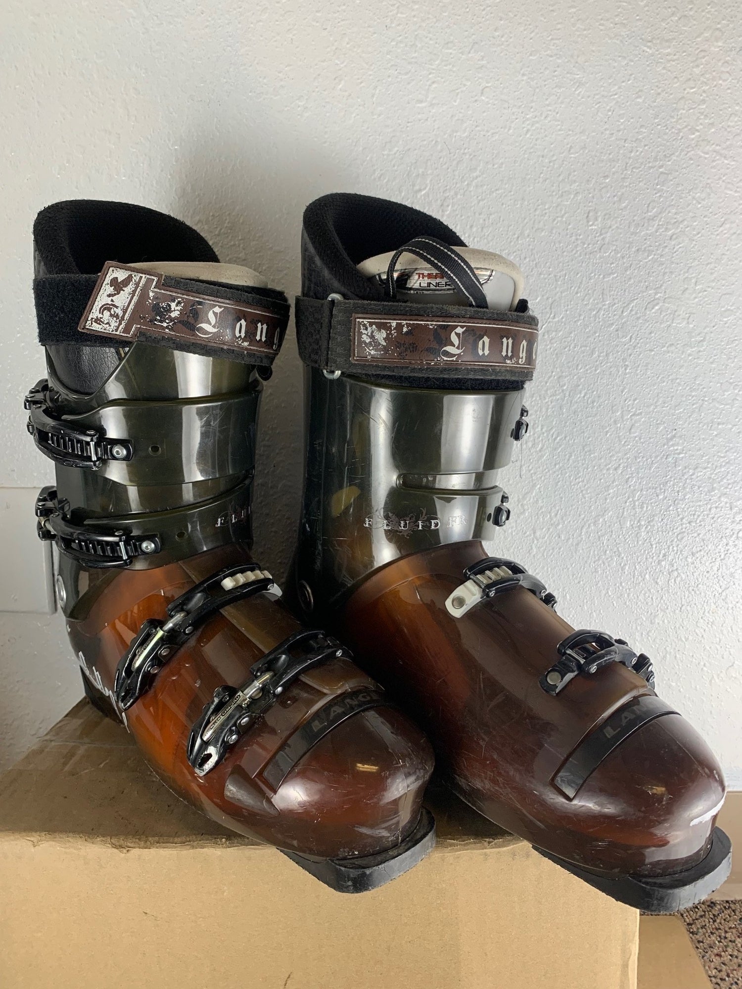 Lange Fluid FR Ski Boots 31.5-32.5