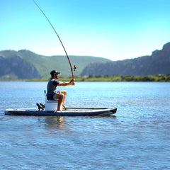 Drift - Fishing iSUP, 3.3m/ , with aluminum SPORTS III paddle and safety leash (Fishing Cooler excluded) - New - Image 2