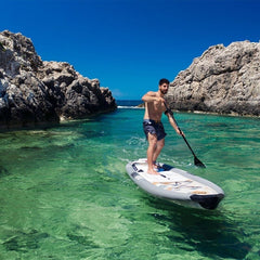 Drift - Fishing iSUP, 3.3m/ , with aluminum SPORTS III paddle and safety leash (Fishing Cooler excluded) - New - Image 3