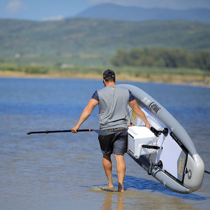 Drift - Fishing iSUP, 3.3m/ , with aluminum SPORTS III paddle and safety leash (Fishing Cooler excluded) - New - Image 4