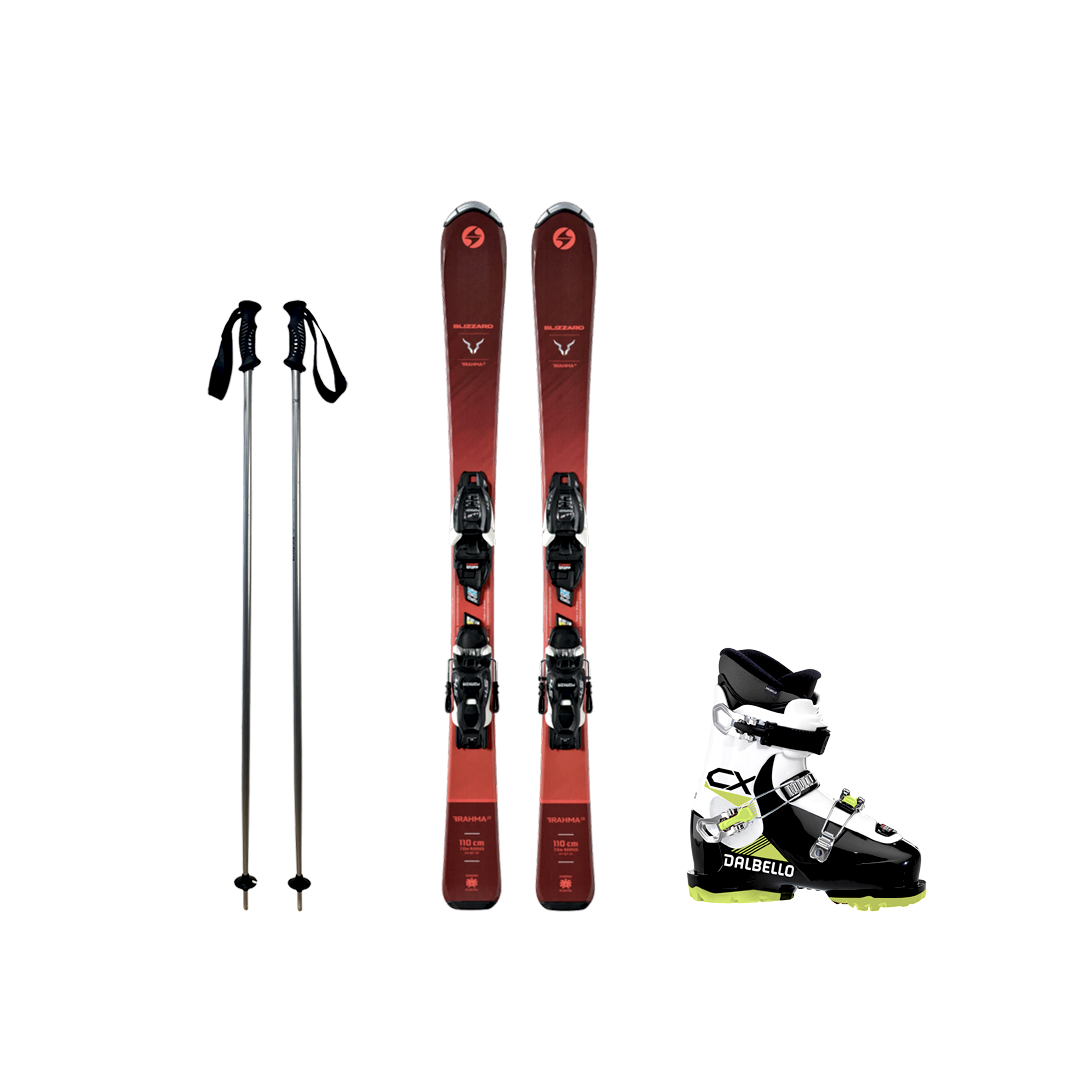 Kids Ski Season Rental Package - SHIPPED ONLY