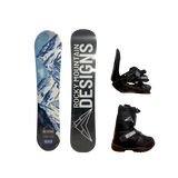 Kids Snowboard Season Rental Package - SHIPPED ONLY