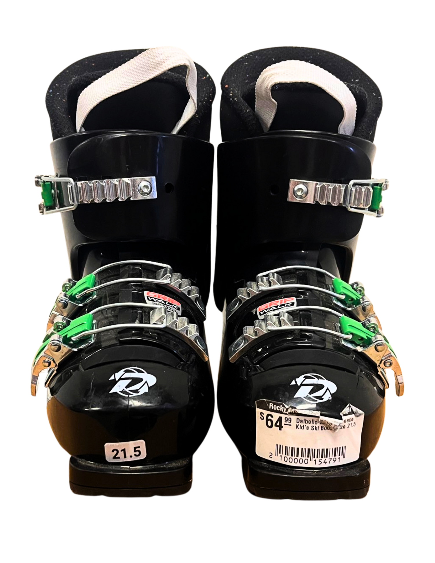 Dalbello Green Menace Grip Walk Kids Ski Boots
