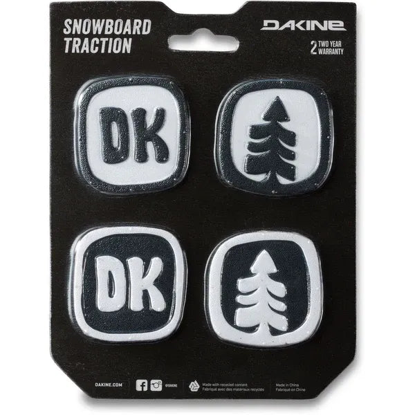 NEW Dakine Dots Foam Stomp Pad, Black/White