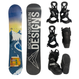 NEW 2026 KIDS BUNDLE (Be Happy Snowboard+ Slush Boots+ EZ Bindings)