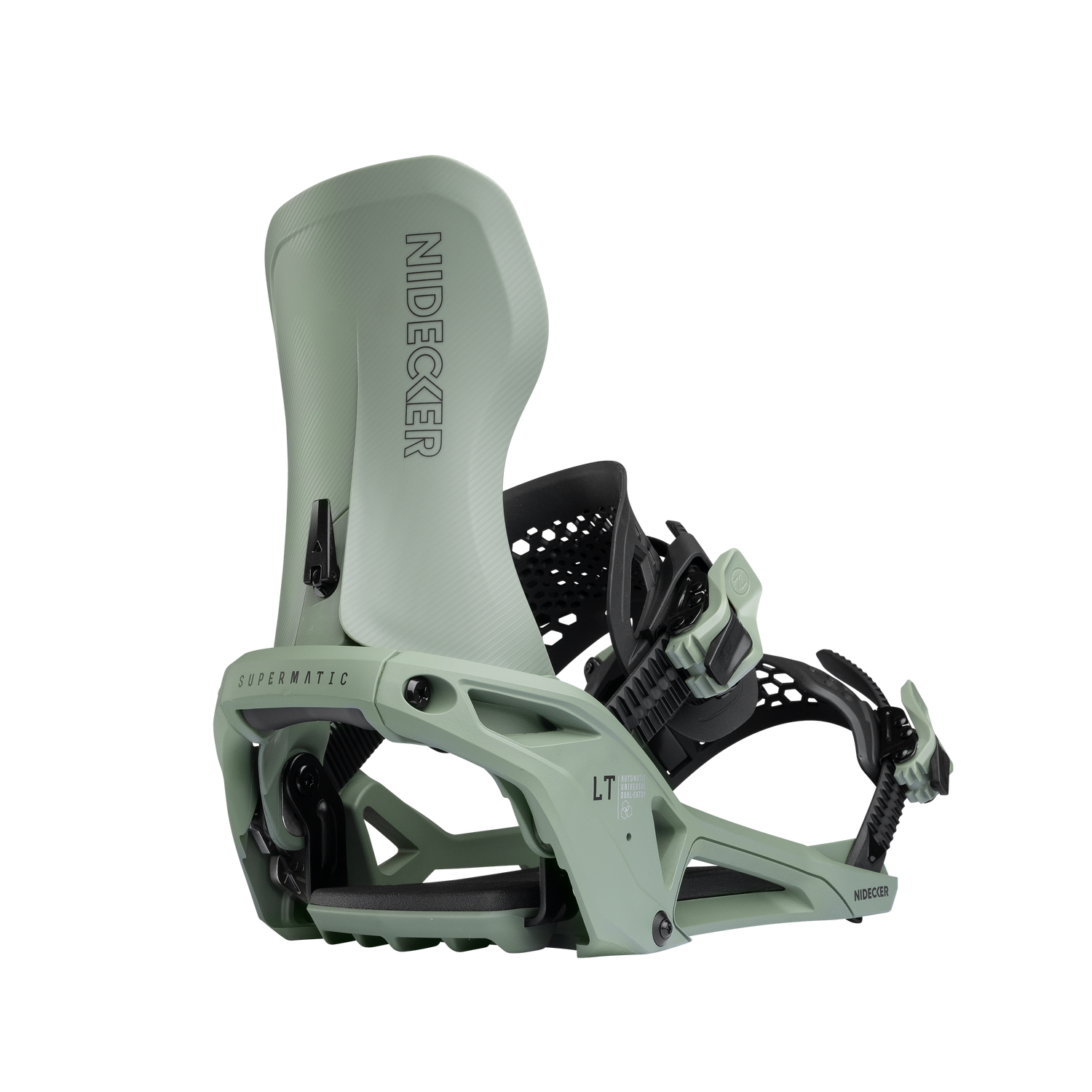NEW 2026 Nidecker LT Supermatic Snowboard Bindings