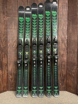 Used 2024 Black Crows Captis Skis + Salomon M10 Bindings