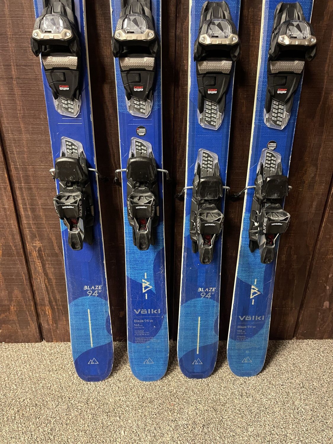 2023 Volkl Blaze 94 W Skis + Squire 11 Bindings