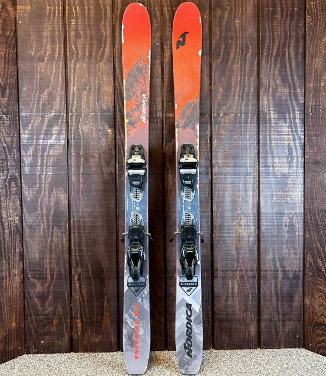 Used 2020 Nordica Enforcer 95 S Skis + Marker Squire TCX Bindings 150cm