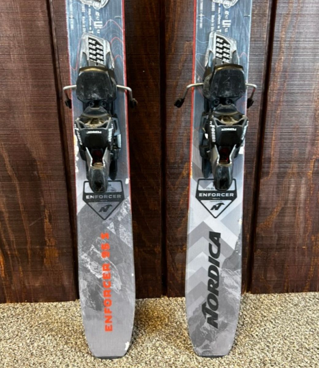 Used 2020 Nordica Enforcer 95 S Skis + Marker Squire TCX Bindings 150cm