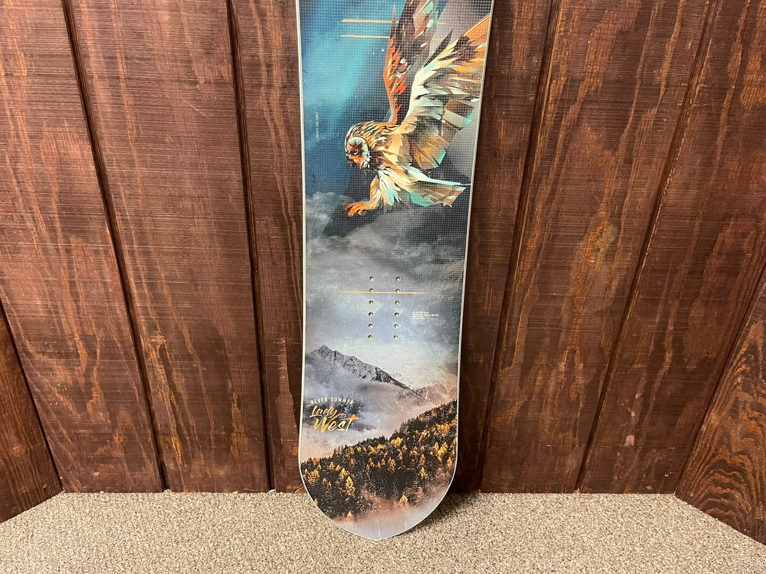 2022 Never Summer Lady West Snowboard 153cm