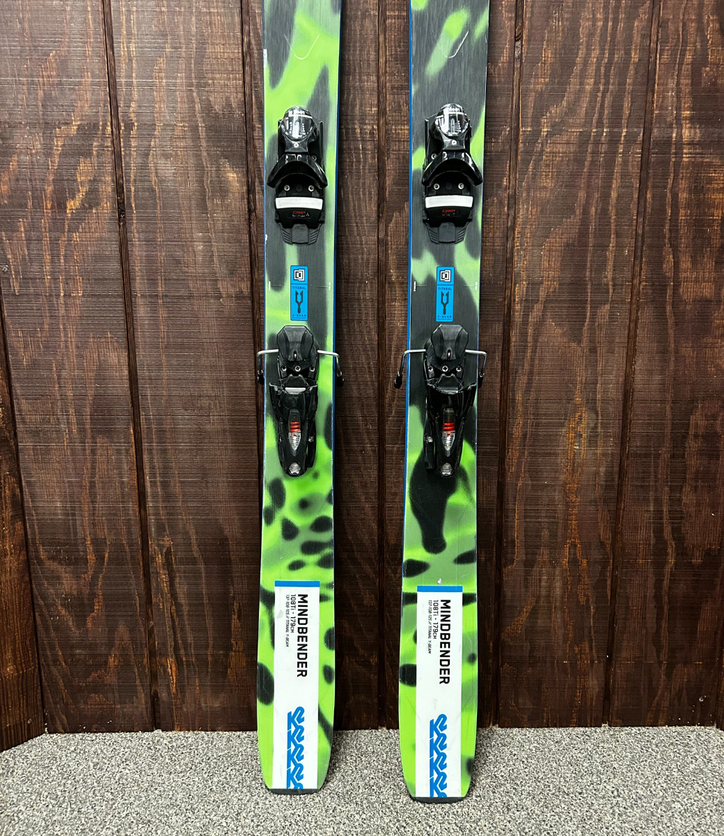 2023 K2 Mindbender 108 Ti Skis + SPX 12 Bindings