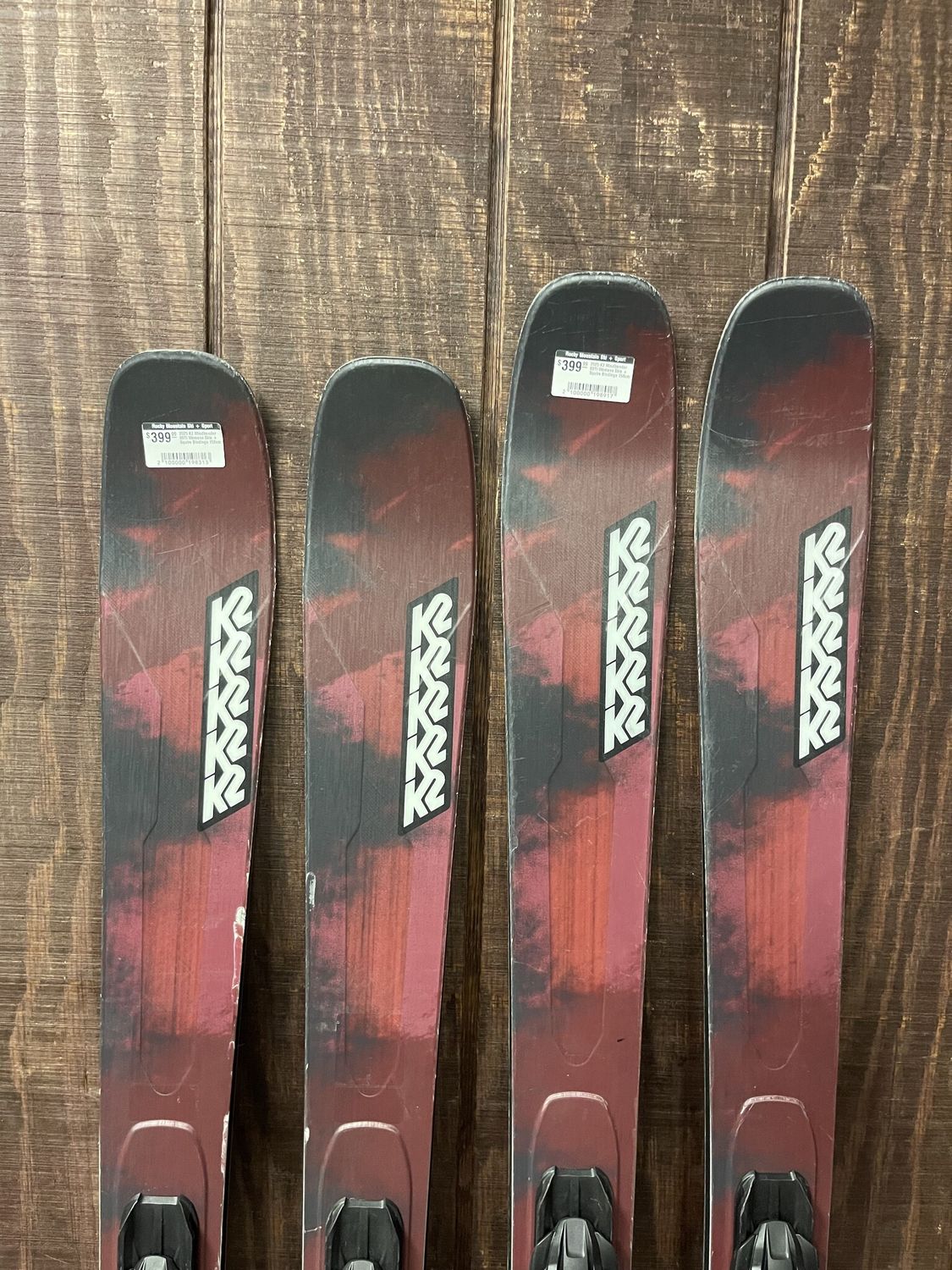 2025 K2 Mindbender 89 Ti W Skis + Squire Bindings