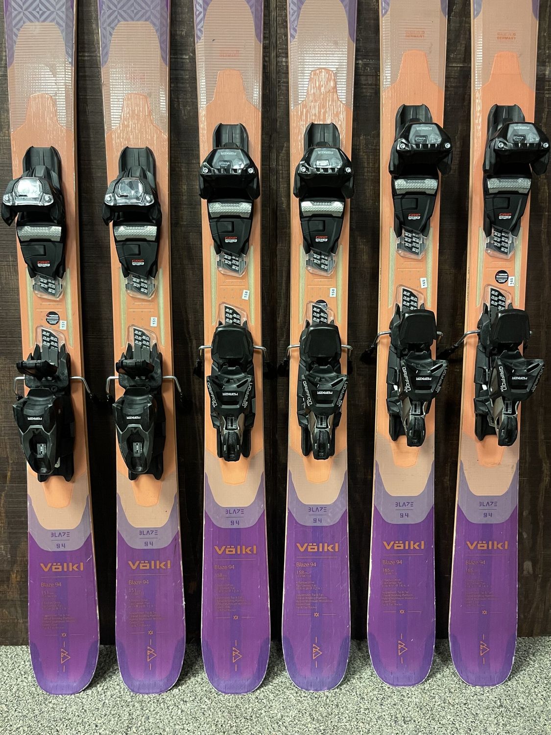 2025 Volkl Blaze 94 W Skis + TCX Bindings
