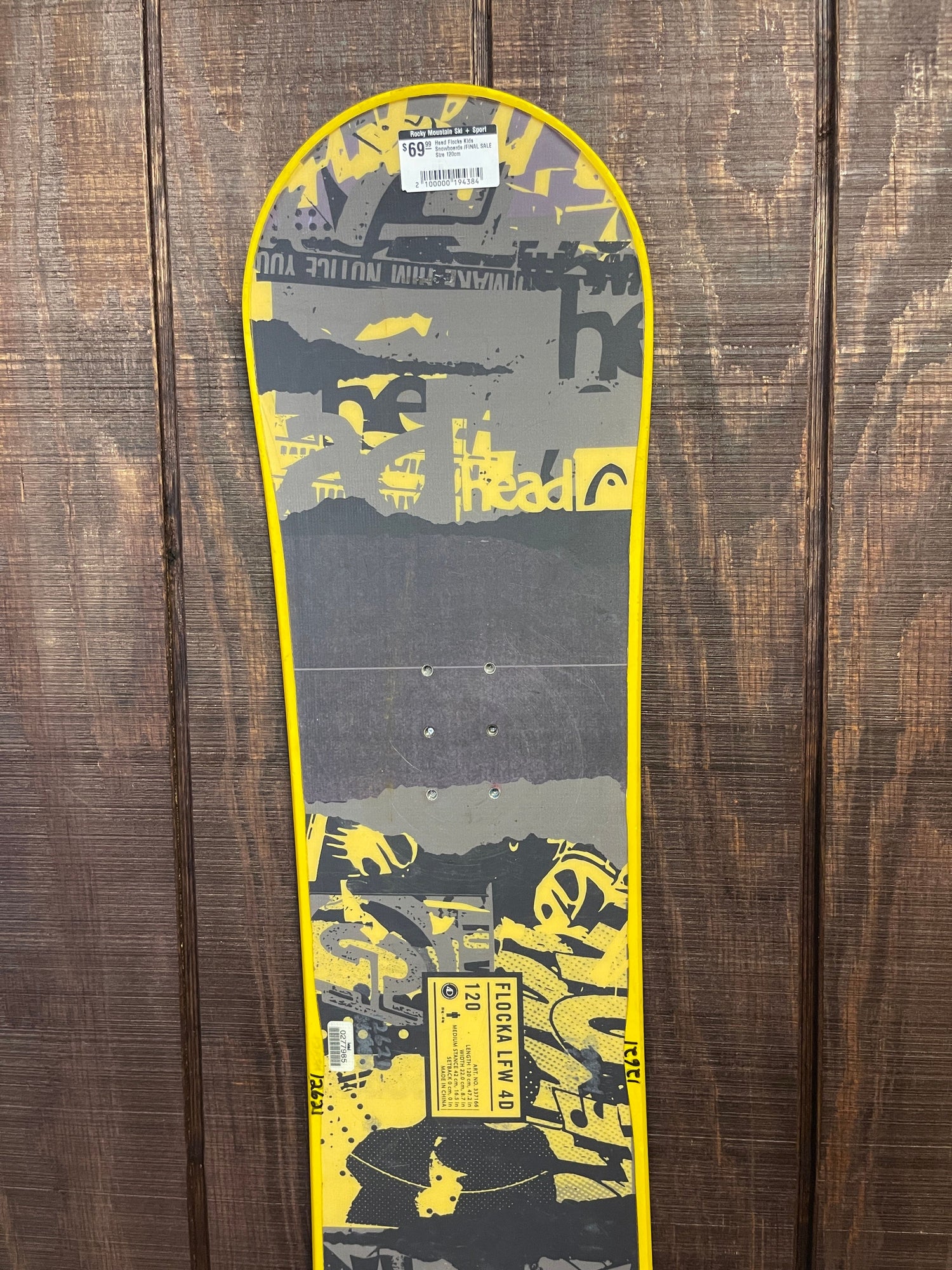 Head Flocka Kids Snowboards /FINAL SALE