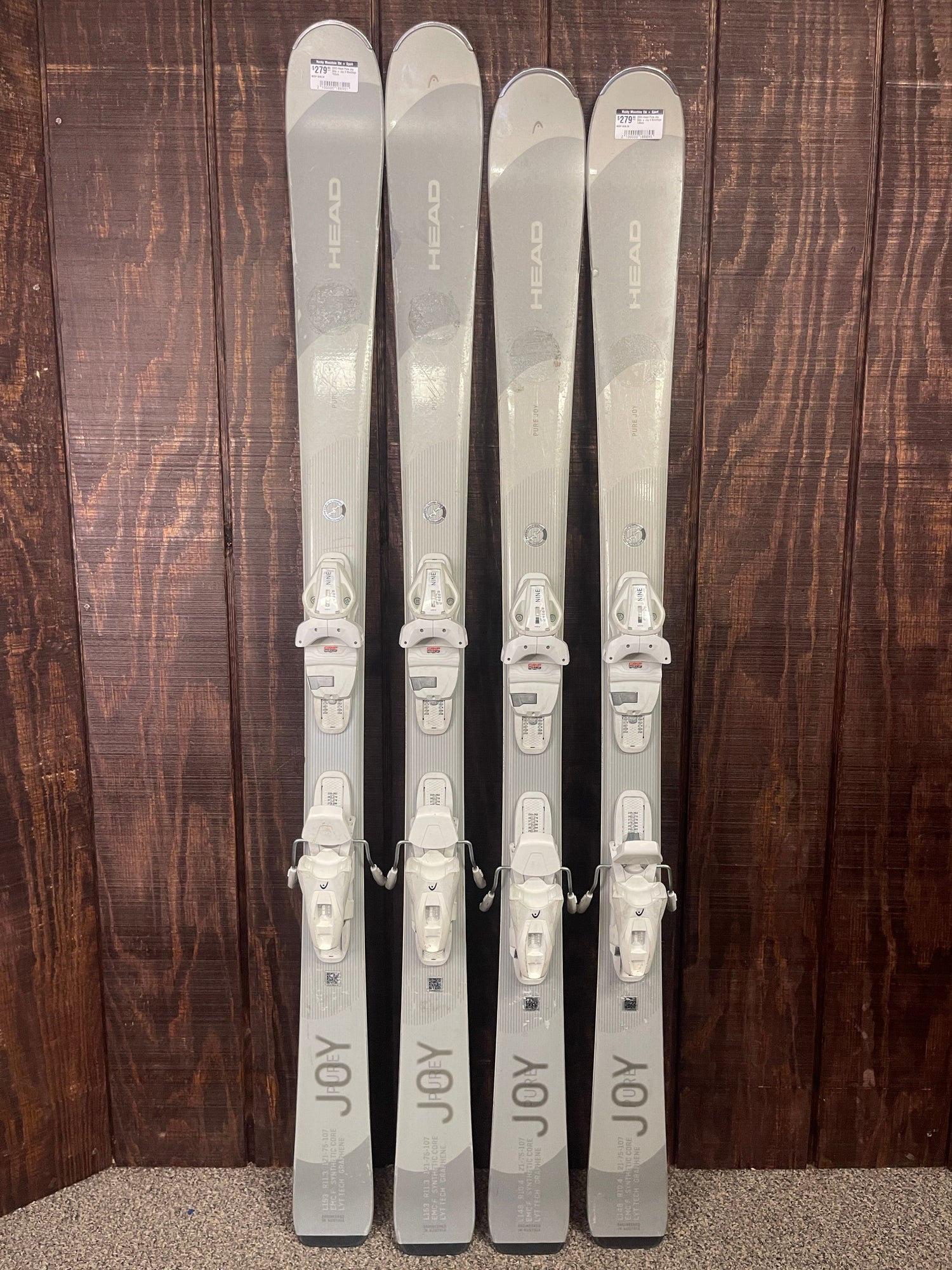 2023 Head Pure Joy Skis + Joy 9 GripWalk Bindings