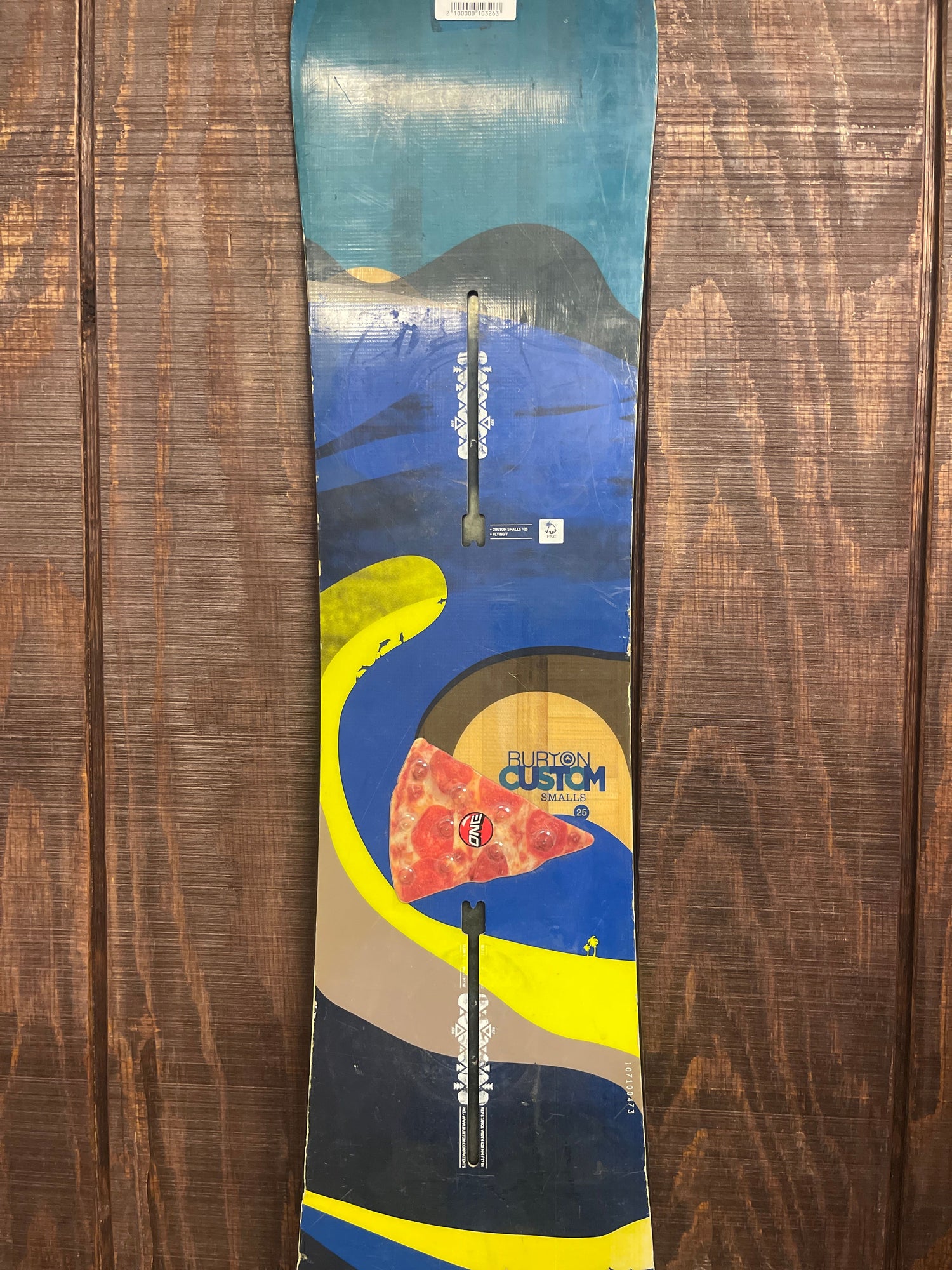 Burton Custom Smalls Flying V Kids Snowboard