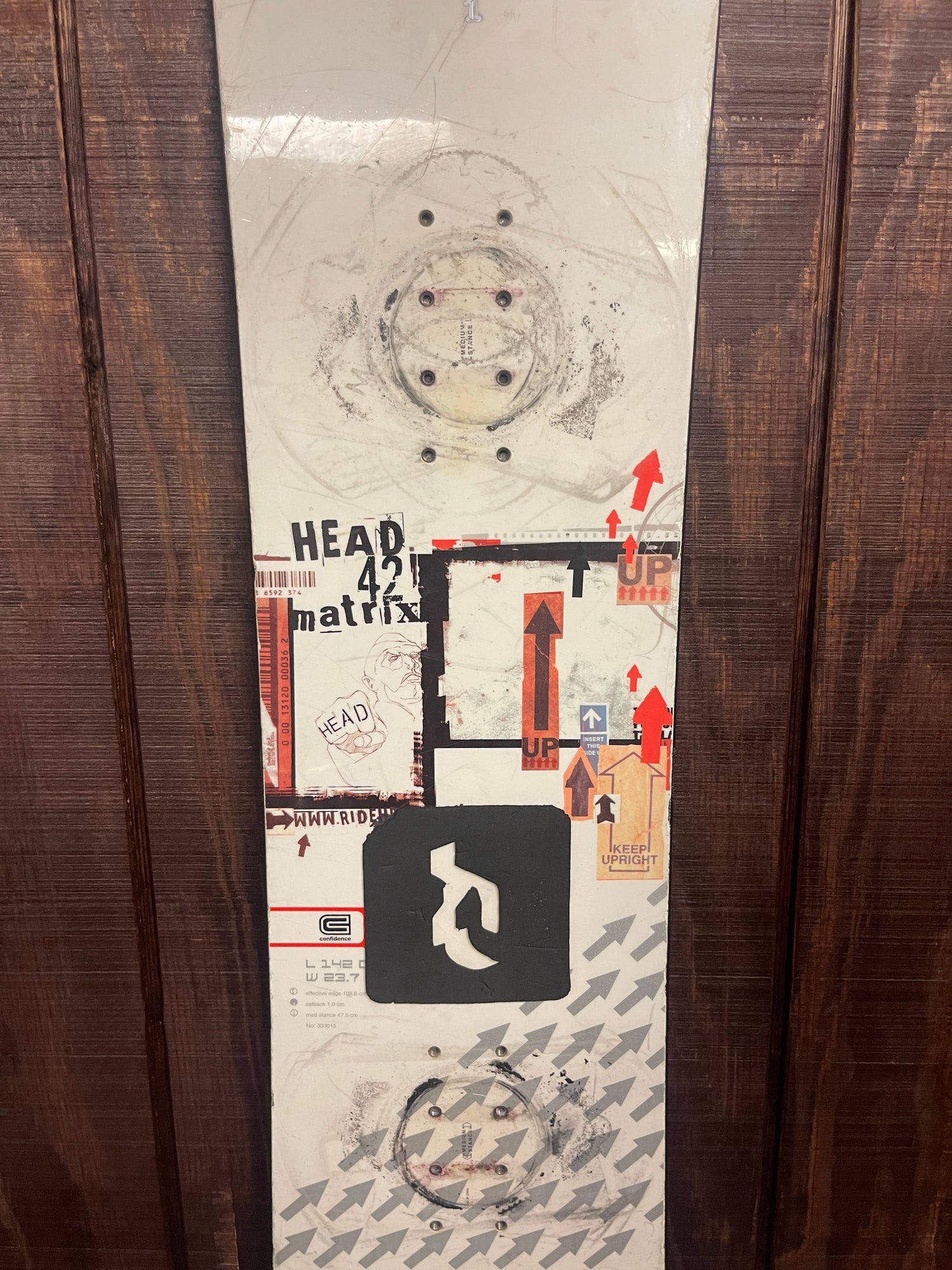 Used Head Matrix Snowboard 142cm