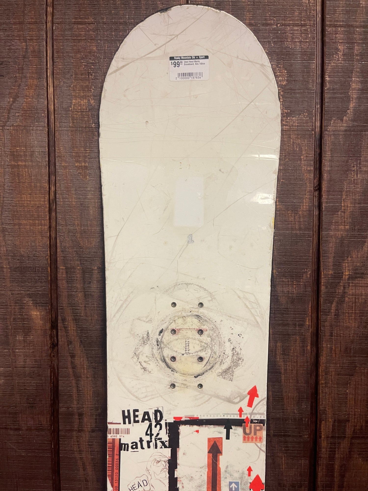 Used Head Matrix Snowboard 142cm