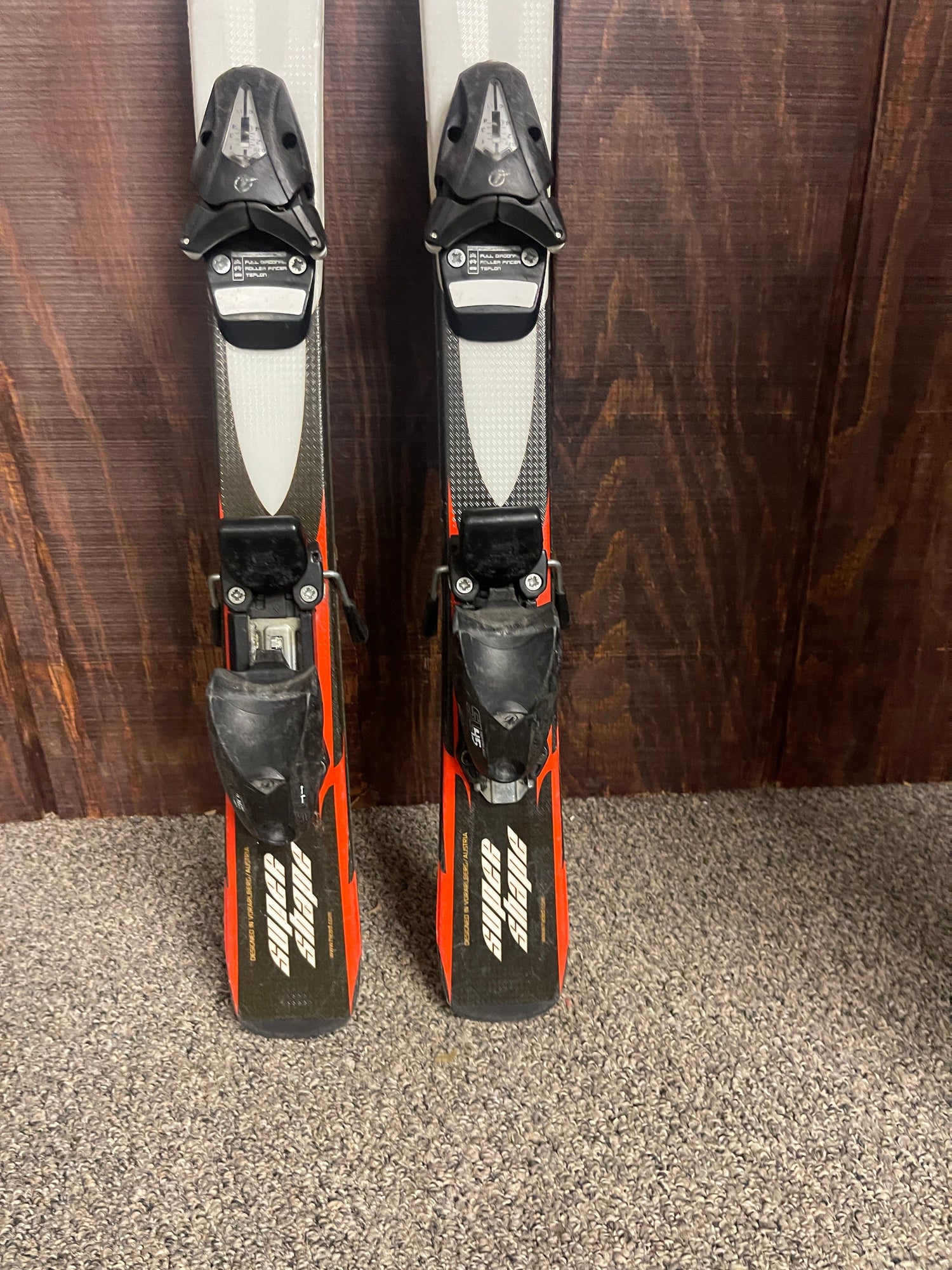 Head Super Shape Team Kids Skis + Sympro 4.5 Bindings 87cm