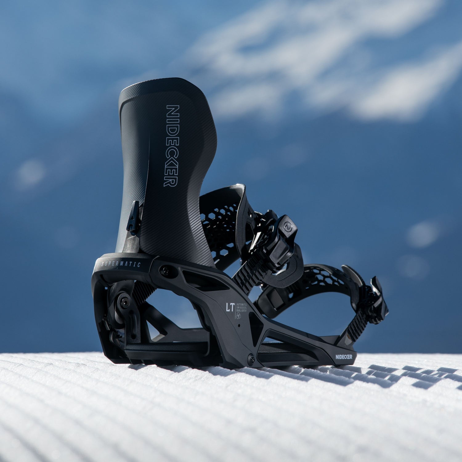 NEW 2026 Nidecker LT Supermatic Snowboard Bindings
