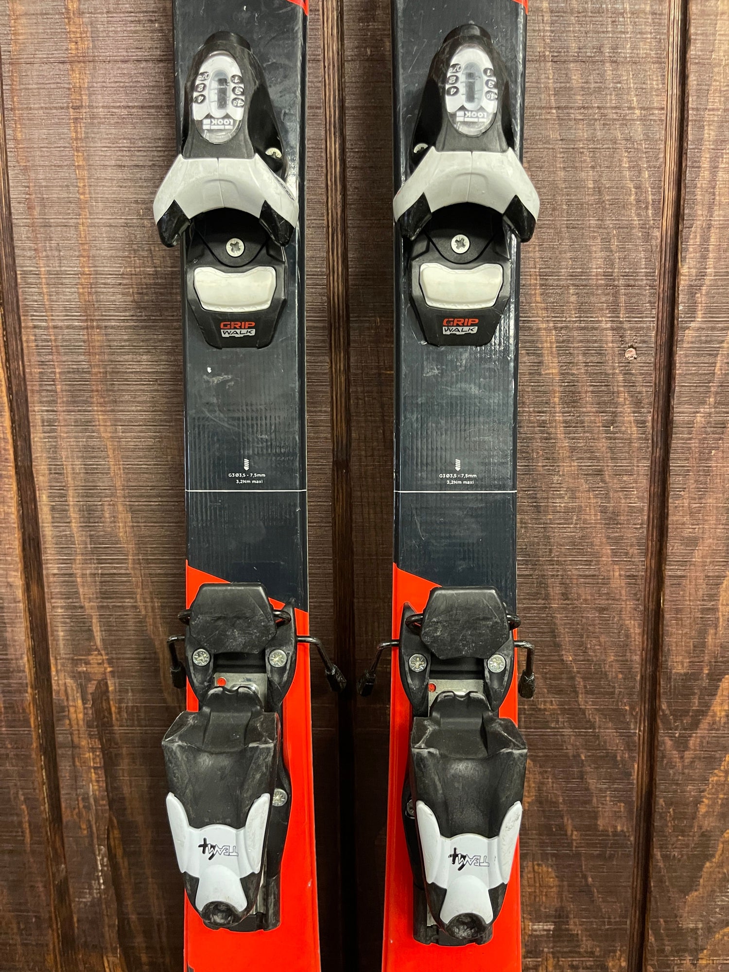 Rossignol Hero Jr Pro Kids Race Skis + Look Team 4 Bindings