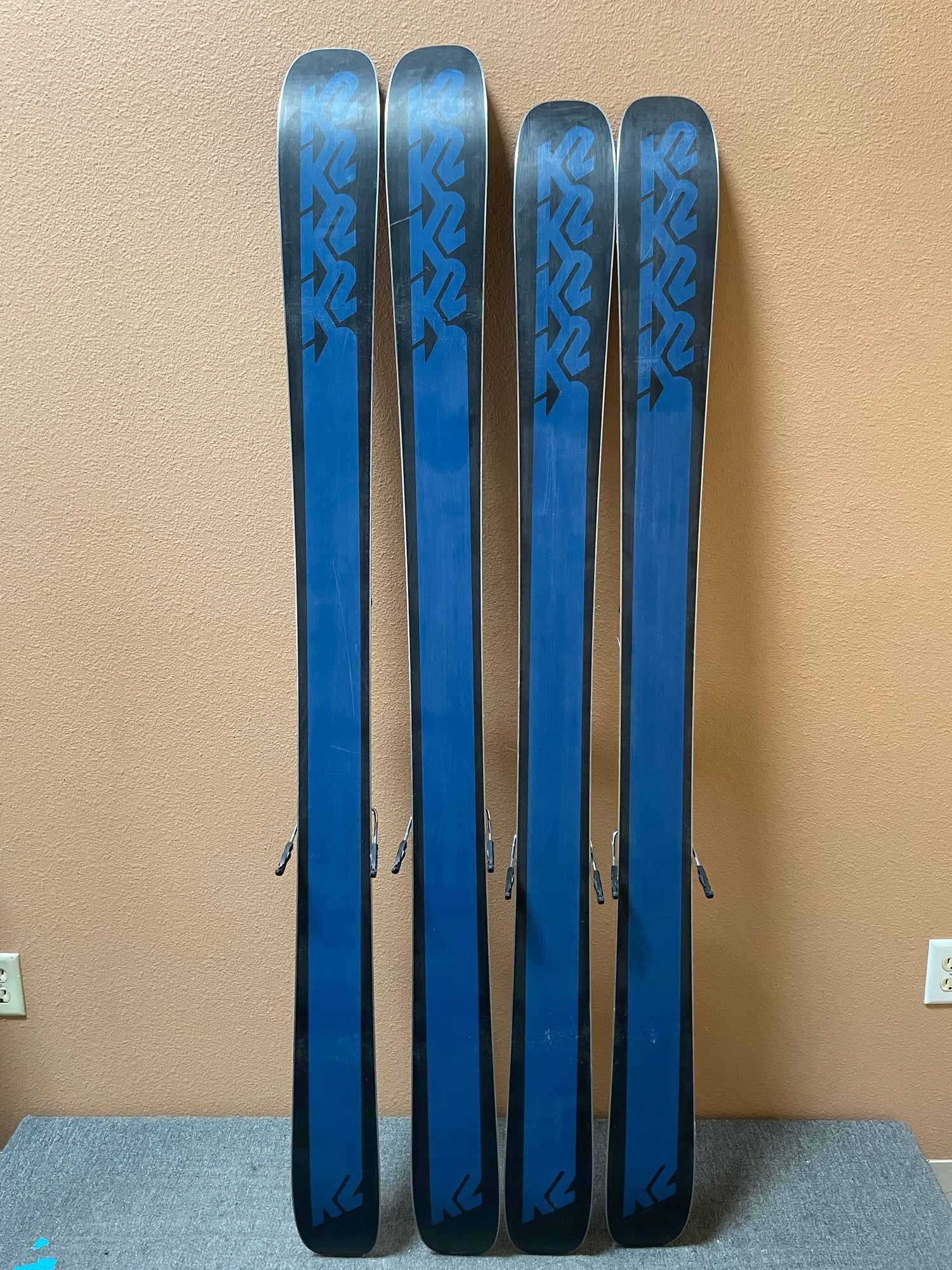 Used 2024 K2 Reckoner 102 Skis + Strive 11 GW Bindings