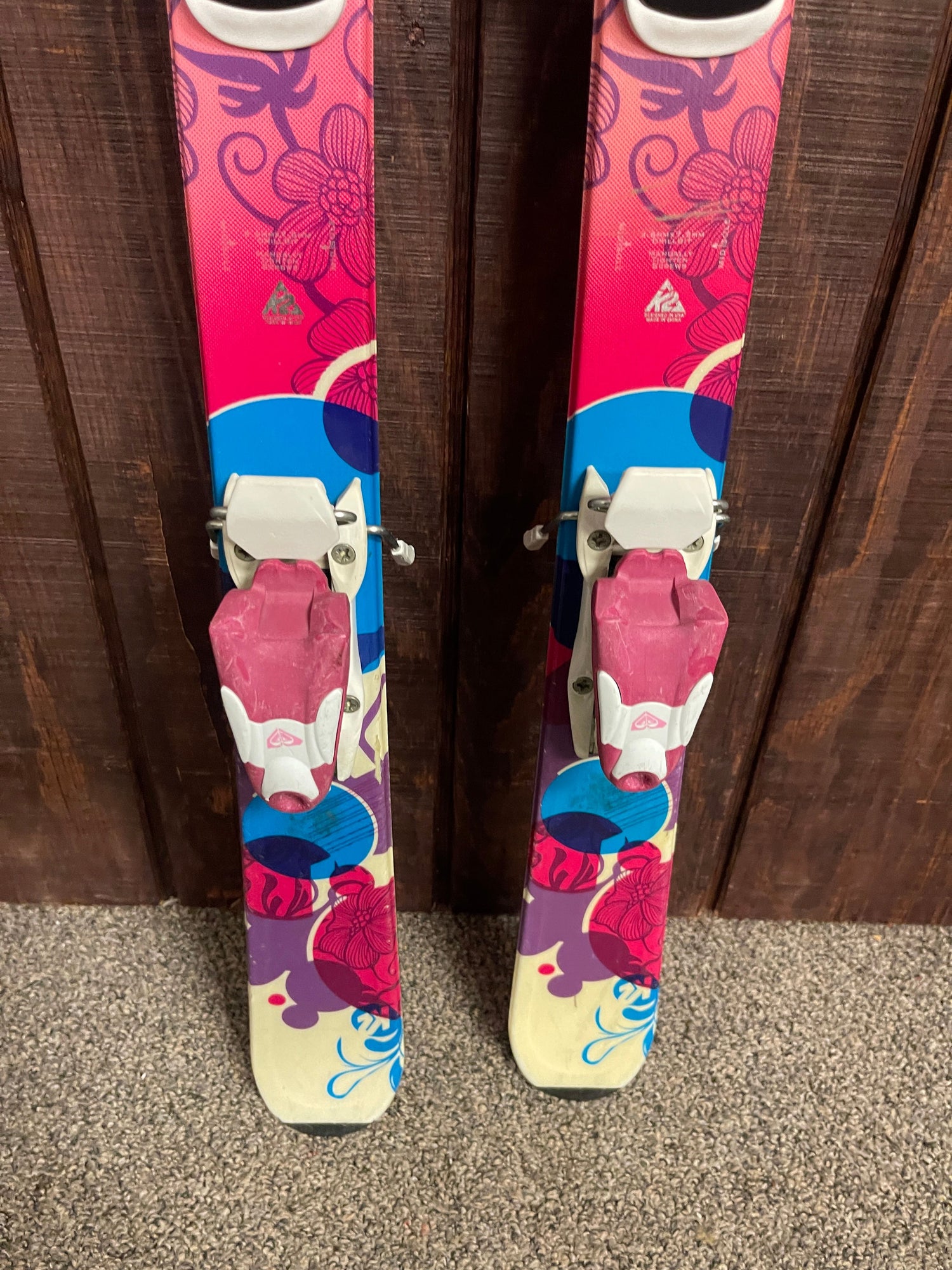 K2 Lovebug Kids Ski + Roxy 4.5 Bindings