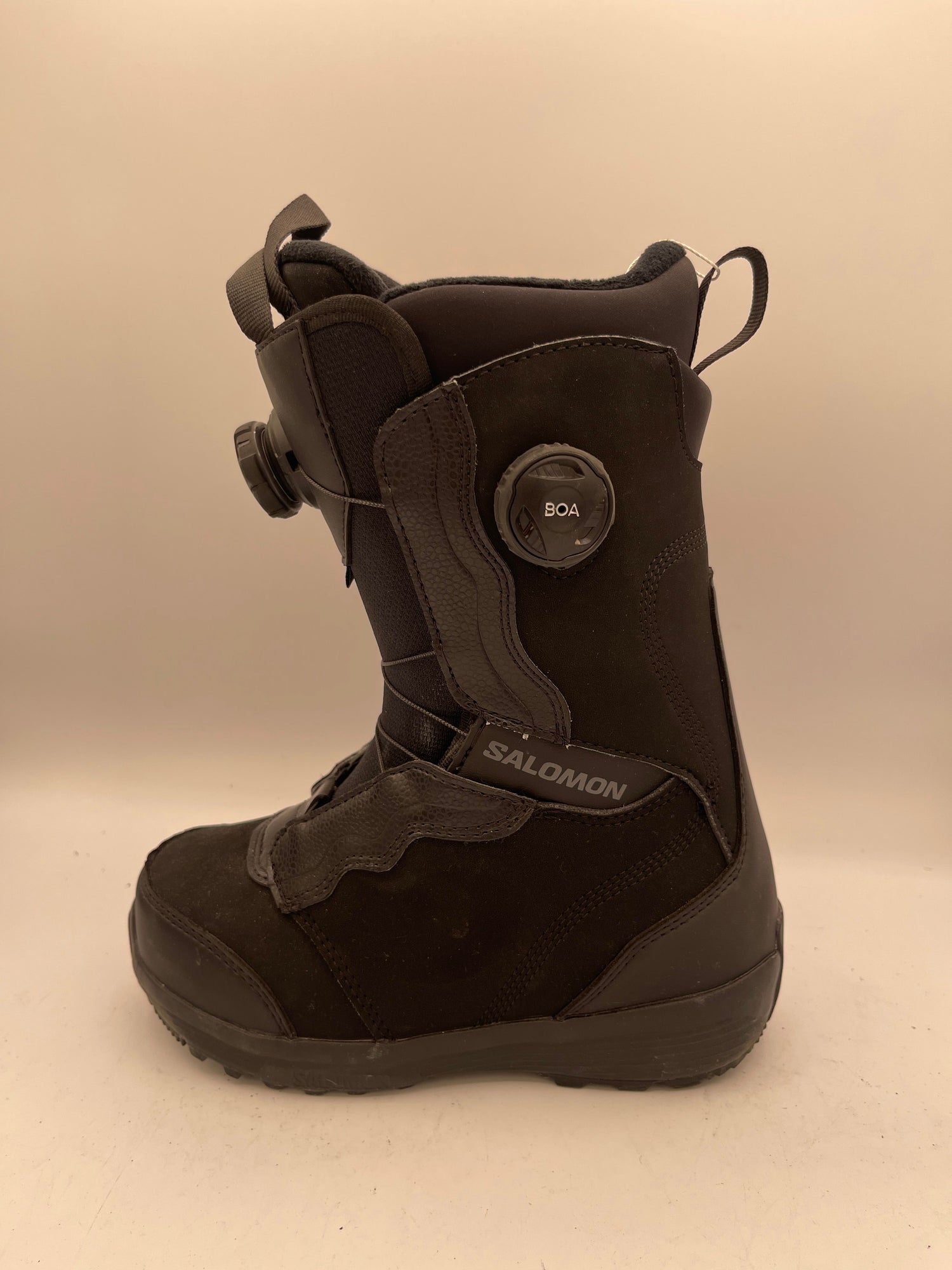 Used Salomon Ivy Boa Snowboard Boots, Womens Size 5