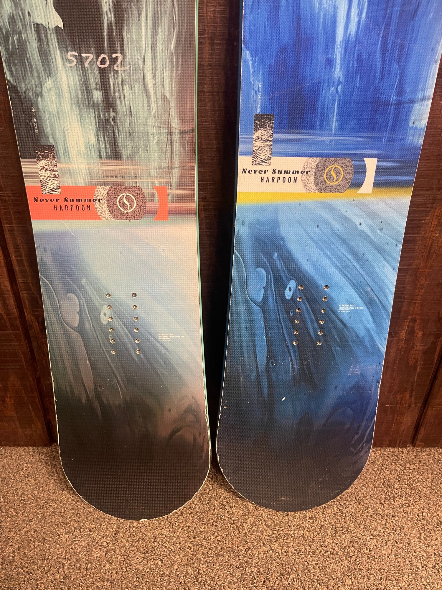 Used 2022 Never Summer Harpoon Snowboard