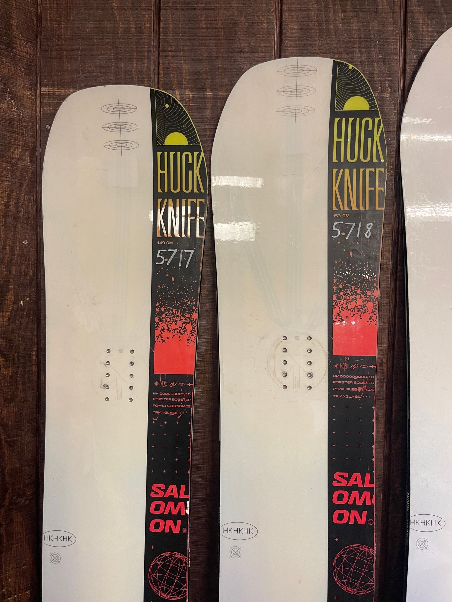 Used 2023 Salomon Huck Knife Snowboard