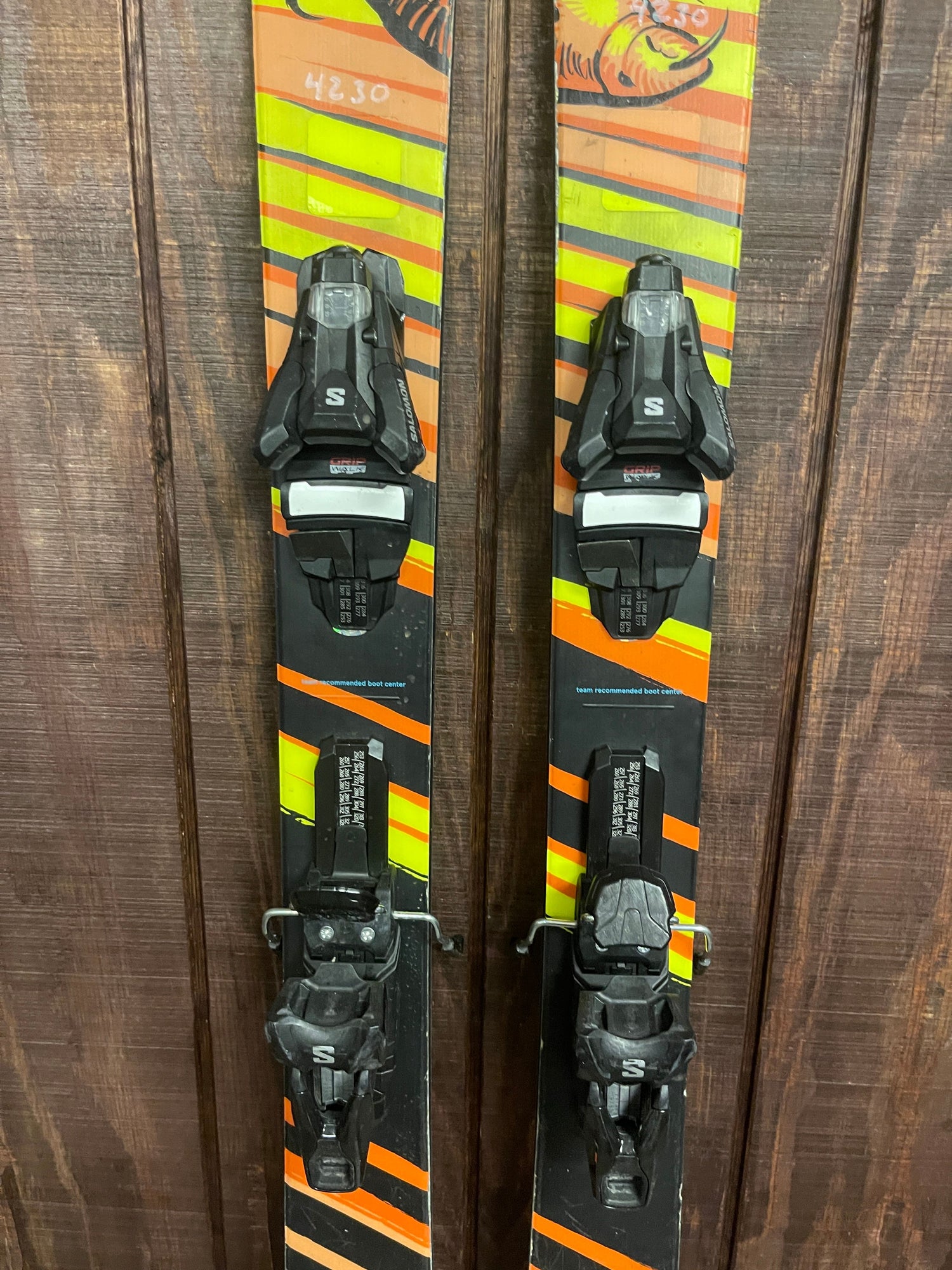 Used 2023 Volkl Revolt 96 Skis + Strive 11 Bindings, 157cm