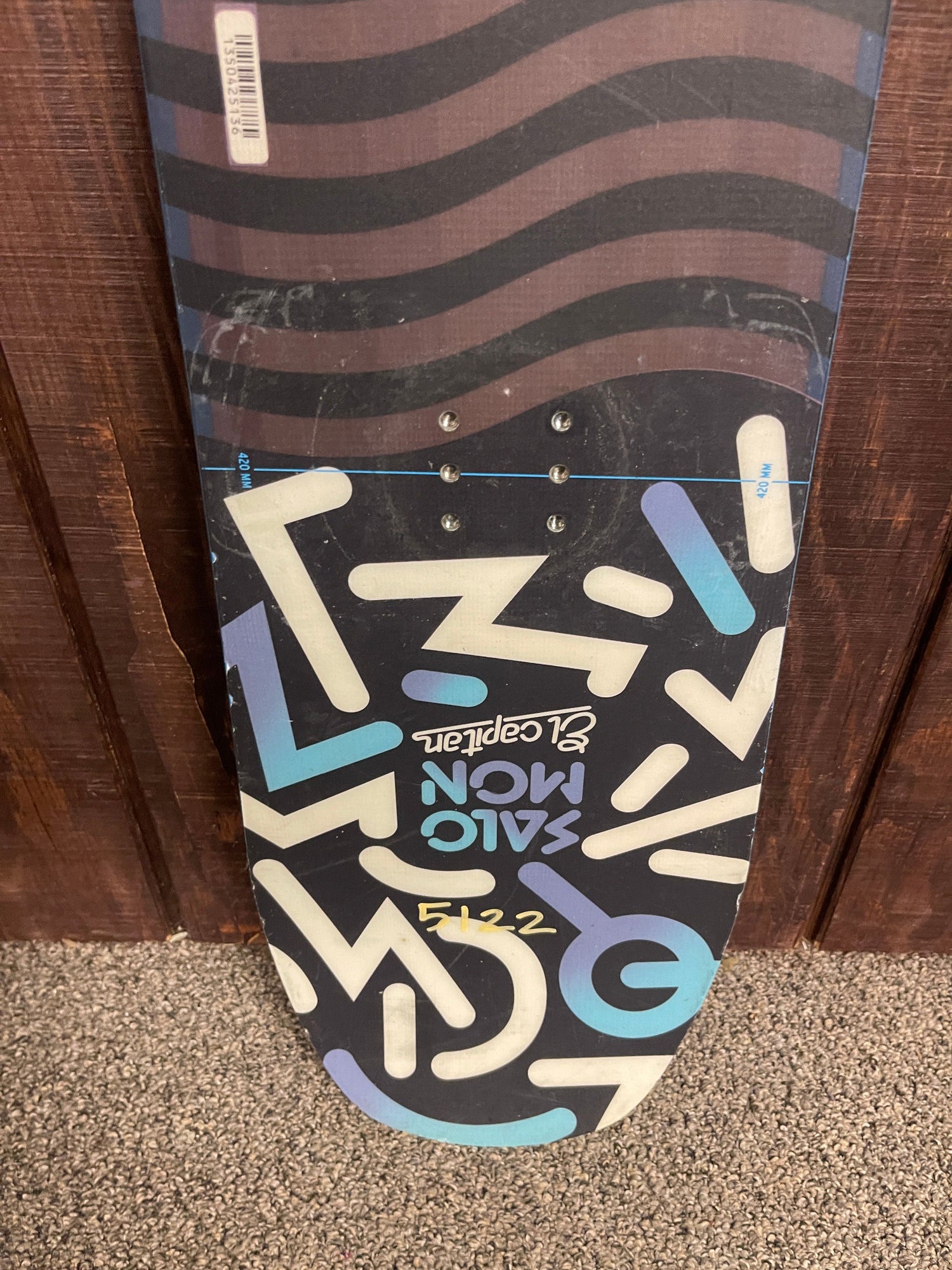 2021 Salomon El Capitan Kids Snowboard, 120cm