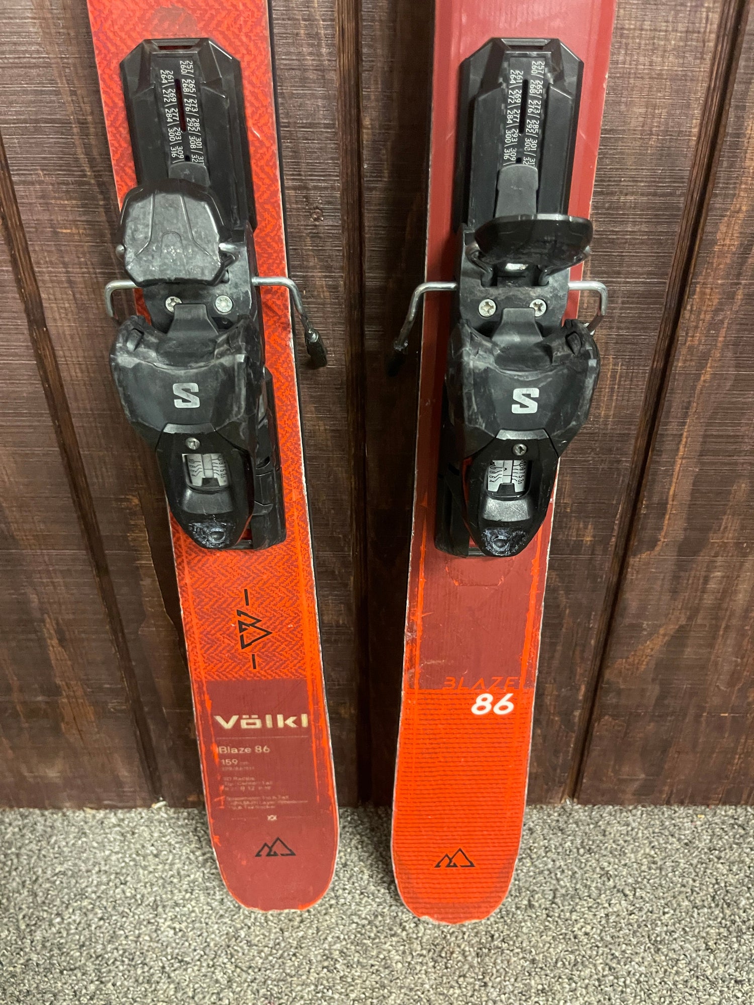 Used 2022 Volkl Blaze 86 Skis + M11 Bindings