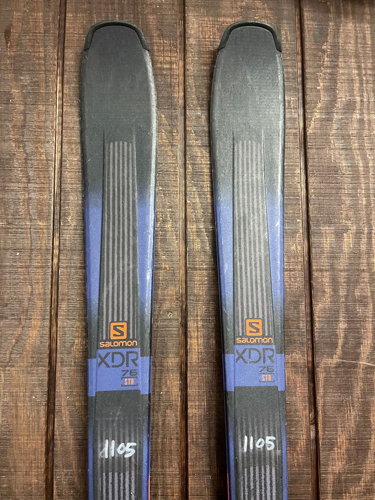 2021 Salomon XDR 76 STC Skis + Salomon L10 GW Demo Bindings