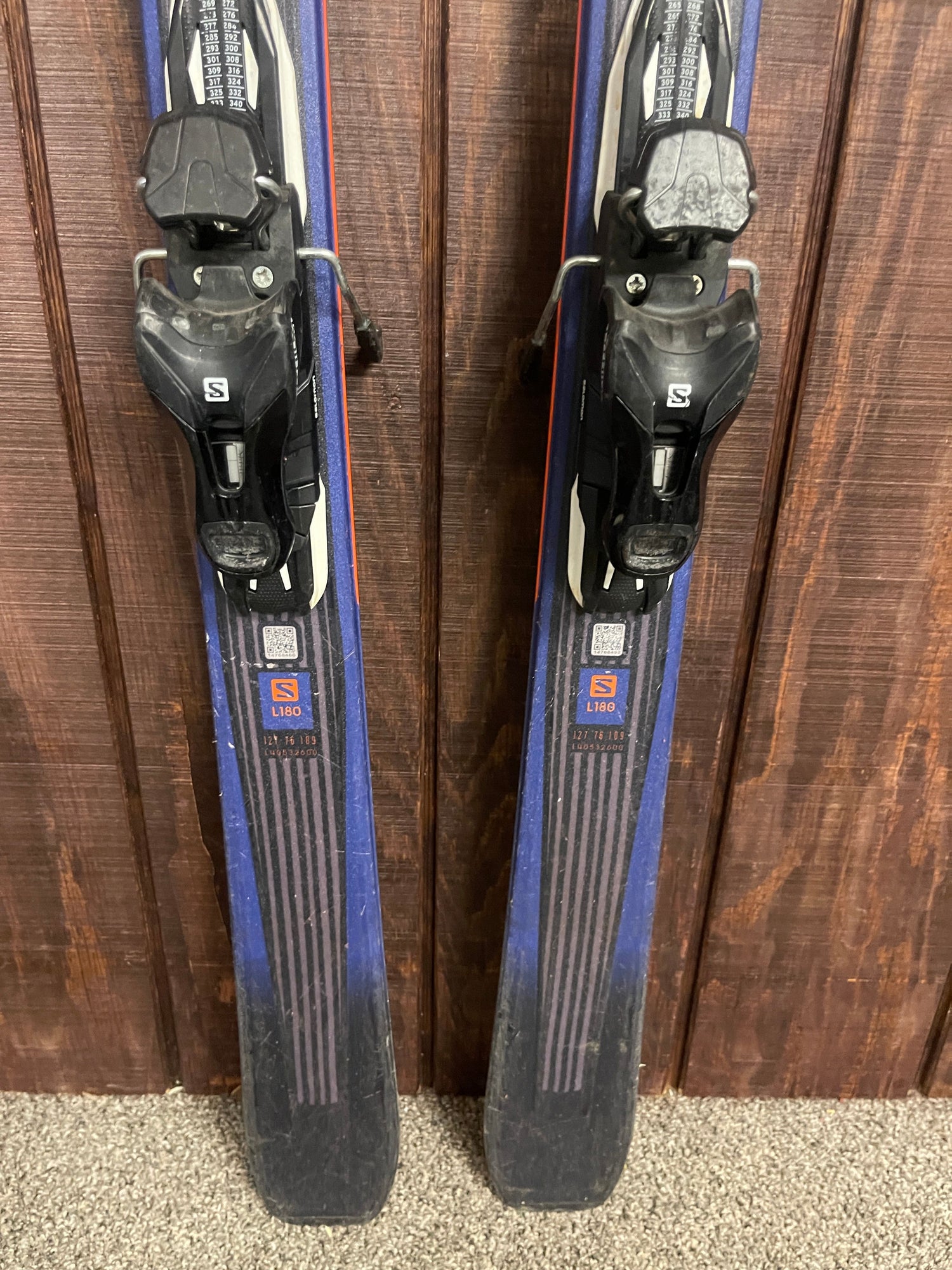 2021 Salomon XDR 76 STC Skis + Salomon L10 GW Demo Bindings