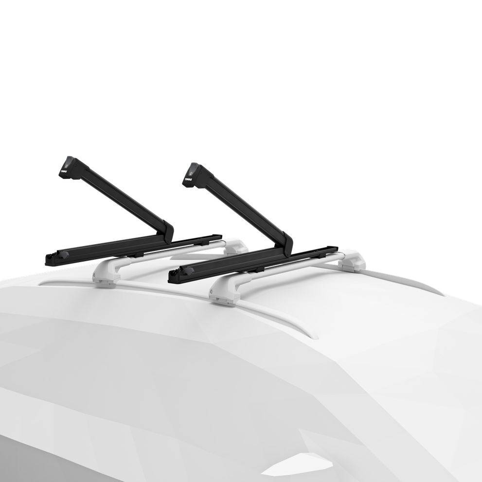 NEW Thule SnowPack Ski Rack Large +Extender, Black. Fits up to 6 pairs of skis