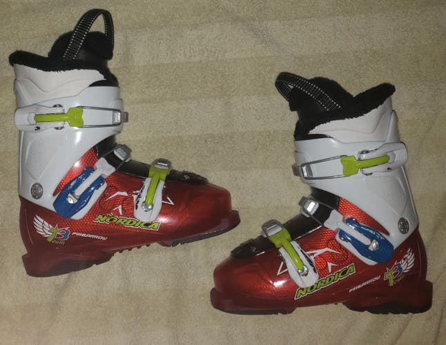 Used Nordica FireArrow T3 Kids Ski Boots (Final Sale)
