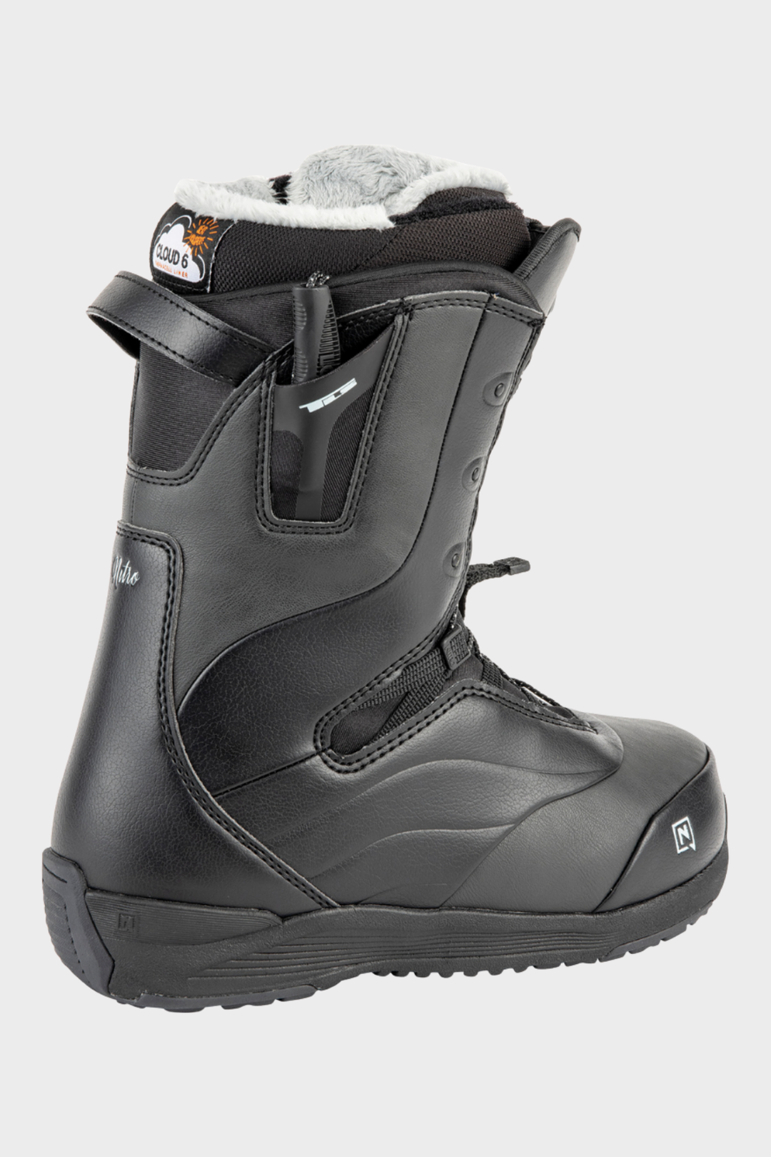 Nitro Women's Crown LTS Speed Lace Snowboard Boot - Used - Image 2