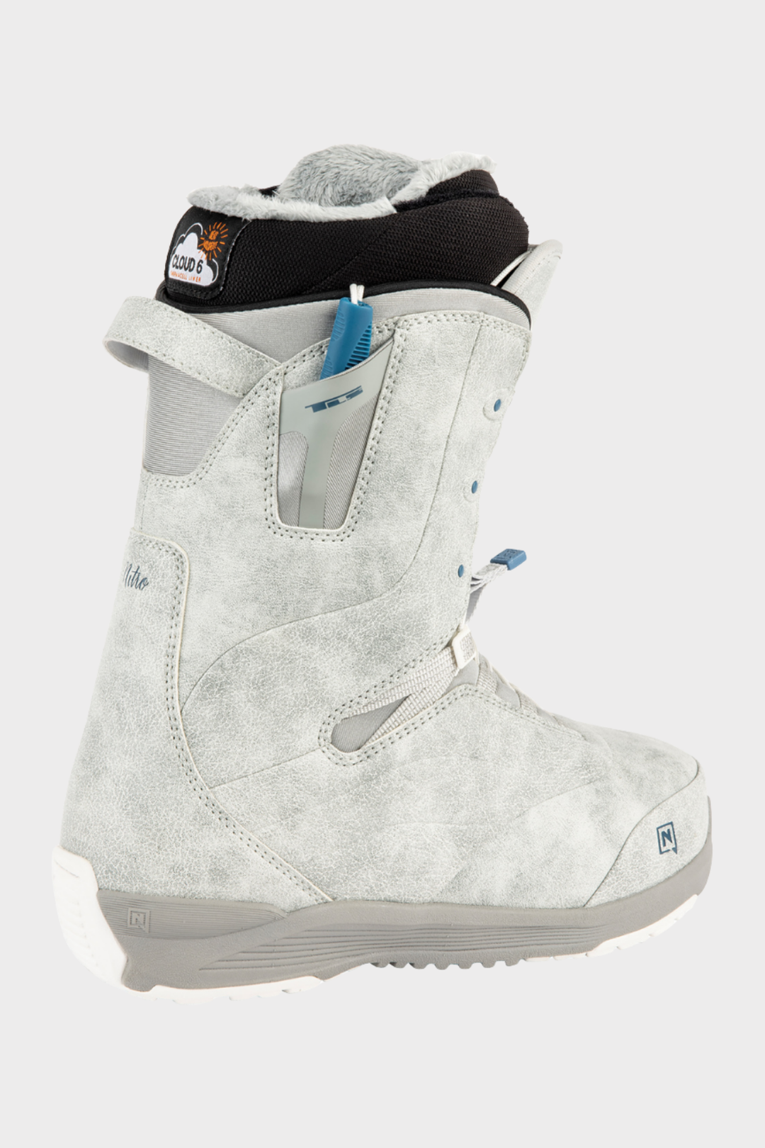 Nitro Women's Crown LTS Speed Lace Snowboard Boot - Used - Image 5