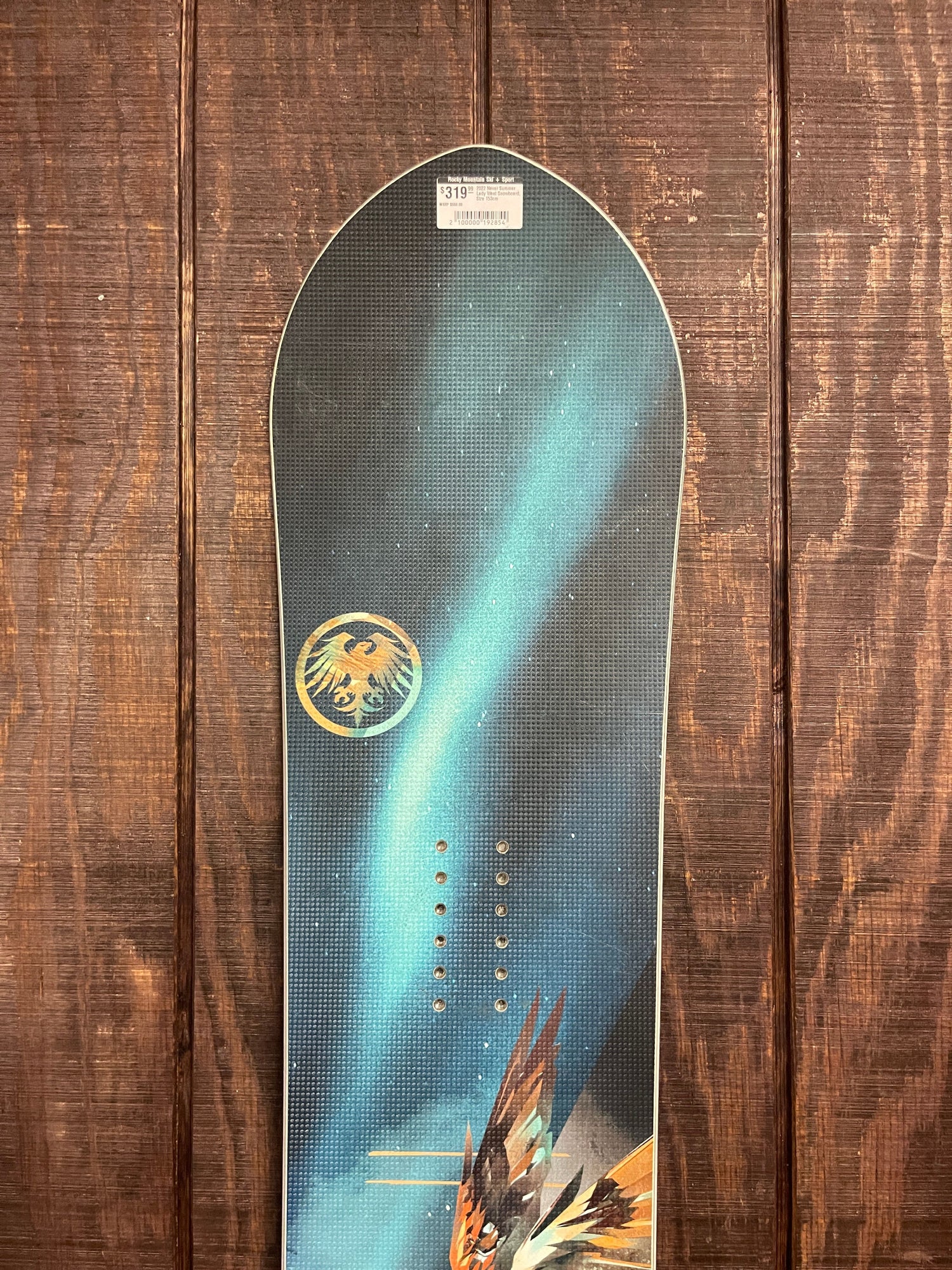 2022 Never Summer Lady West Snowboard 153cm