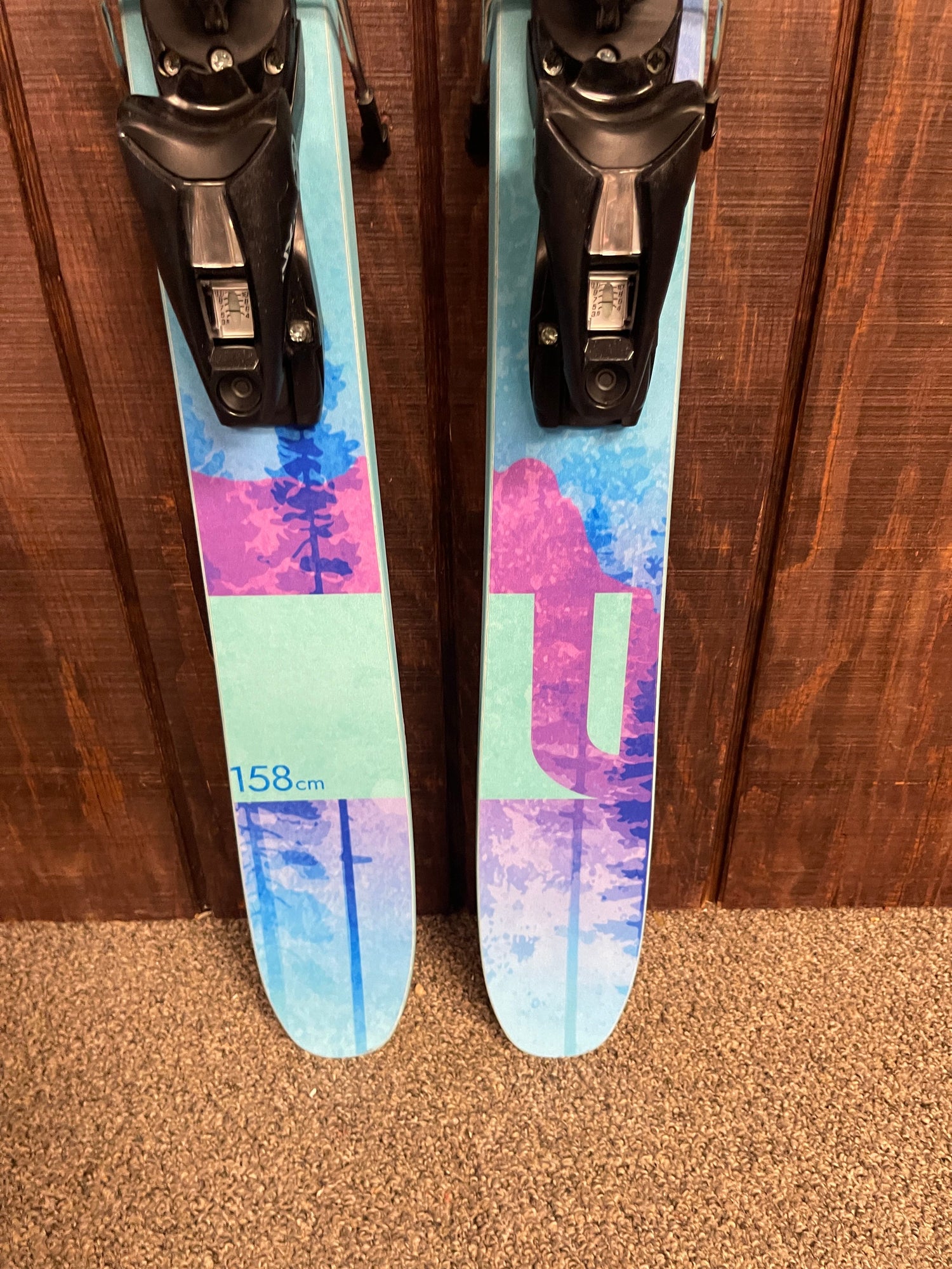 New 2023 Liberty Genesis 90 Skis + Look NX11 Bindings (Boot size 23.5-26.5), 158cm
